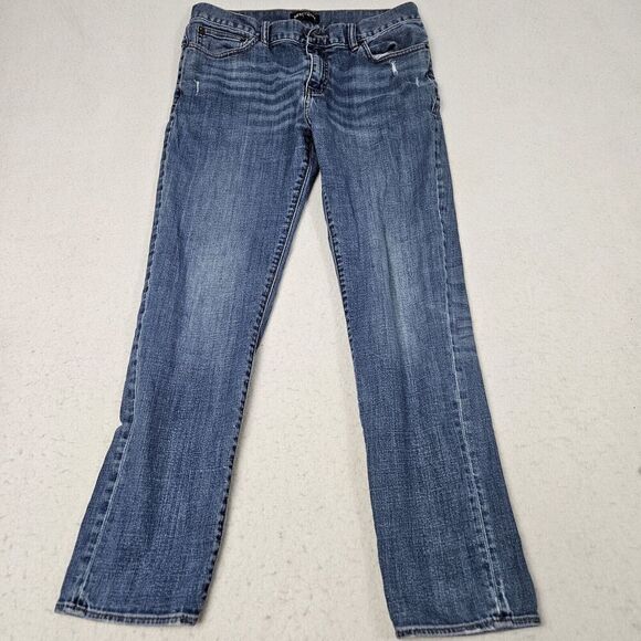 J Crew Mercantile Flex Jeans 34x32 (fits 34x30) Blue Denim Slim Fit Stretch - Picture 1 of 7